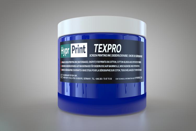 HyprPrint TEXPRO Ultramarijnblauw