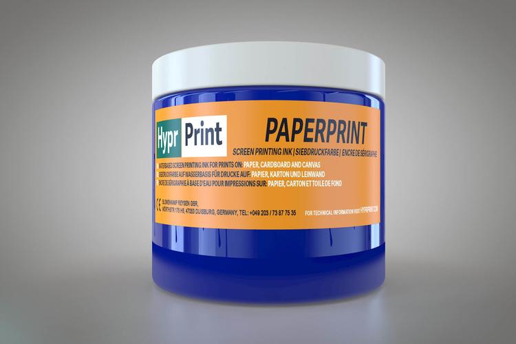 Paper Print Ultramarijnblauw